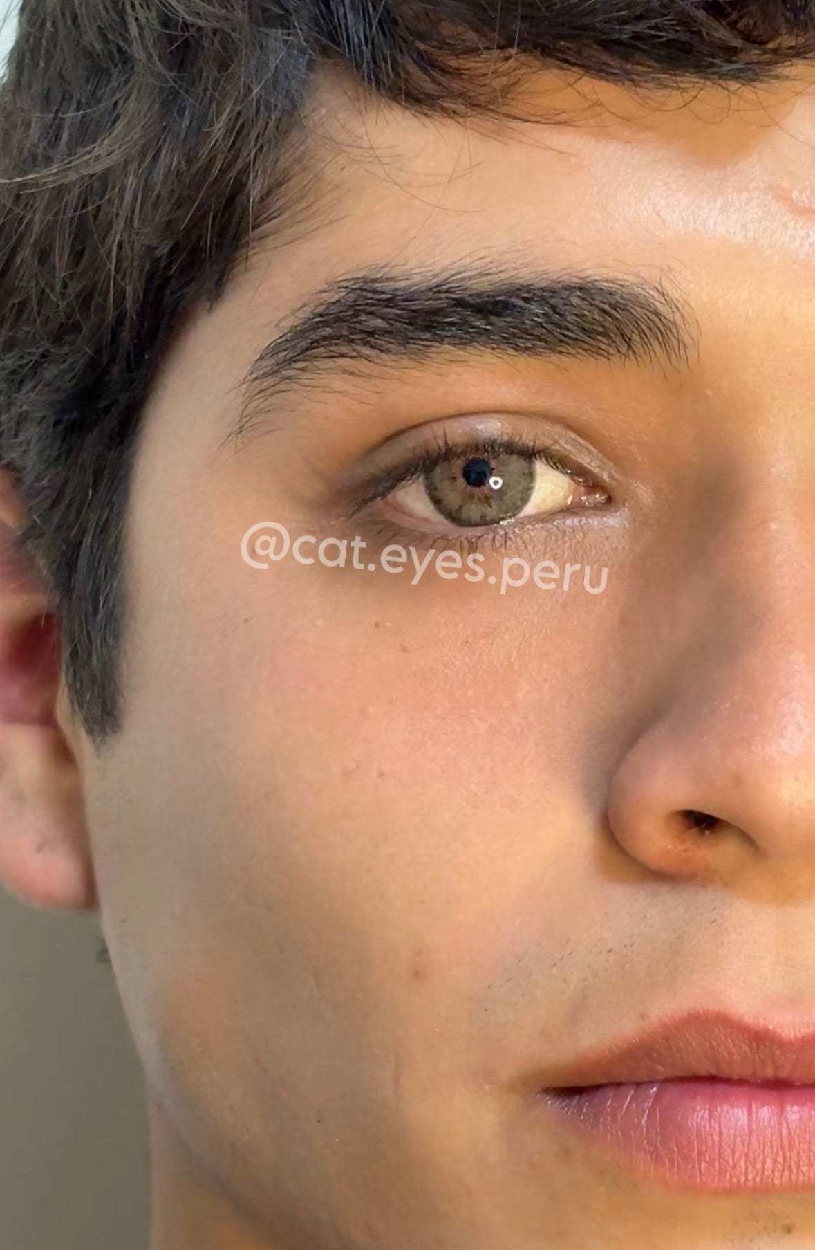 Lentes iris brown